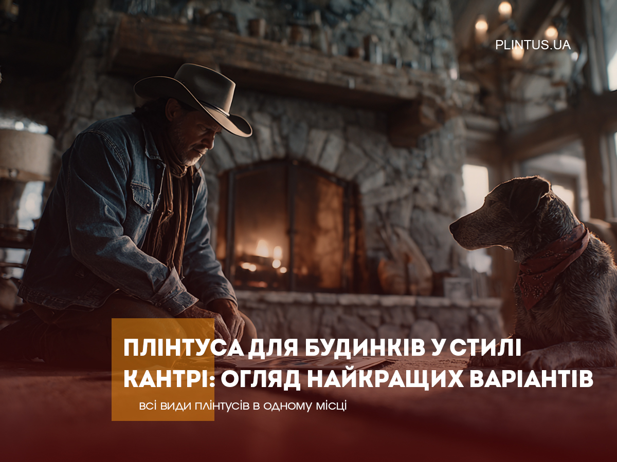 Плинтусы для домов в стиле кантри: обзор лучших вариантов