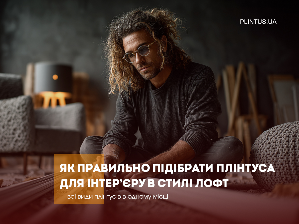Как правильно подобрать плинтуса для интерьера в стиле лофт?