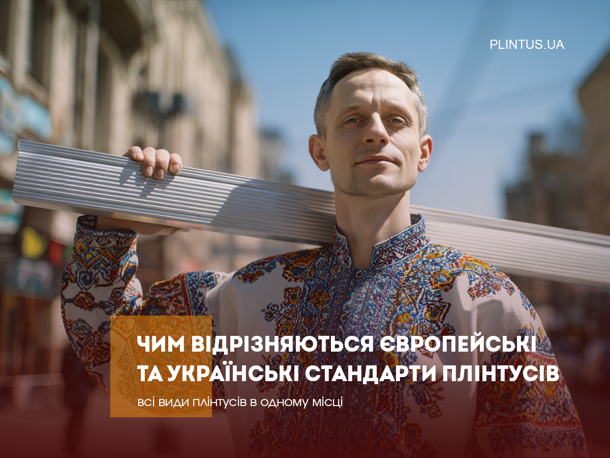 Чем отличаются европейские и украинские стандарты плинтусов?