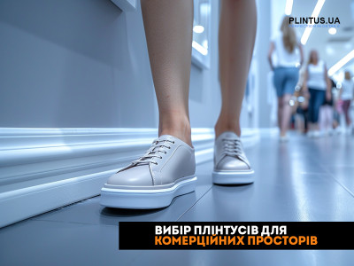 Выбор плинтусов для коммерческих помещений