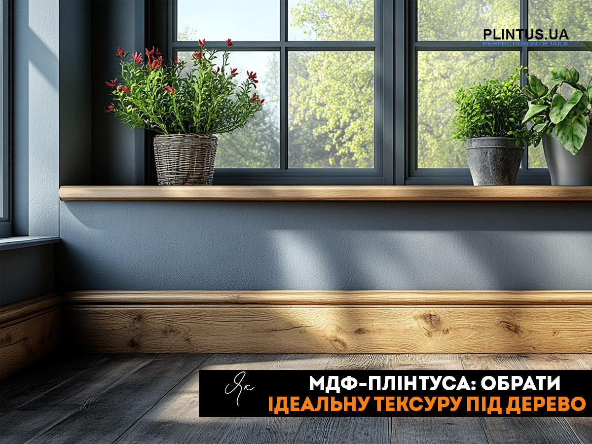 МДФ-плинтуса: как выбрать идеальную текстуру под дерево?