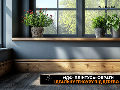 МДФ-плинтуса: как выбрать идеальную текстуру под дерево?