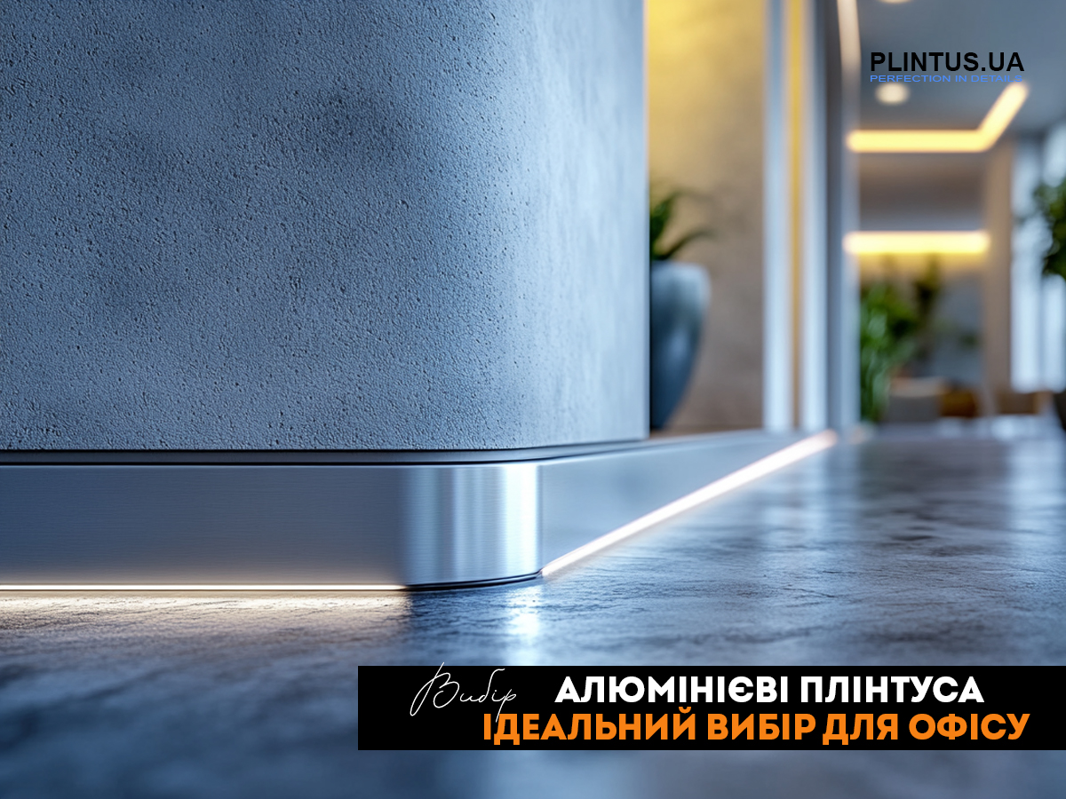 Алюминиевые плинтусы: идеальный выбор для современного офиса.